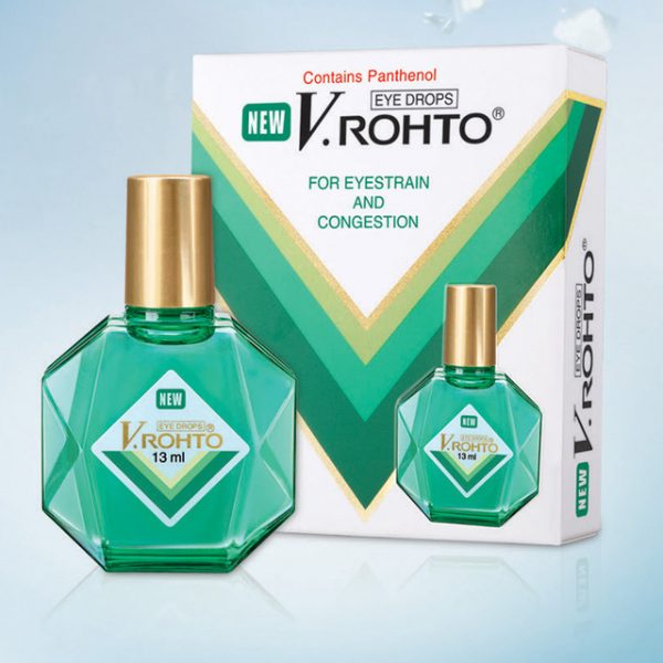 японские капли rohto рохто вьетнам синие зеленые cool new